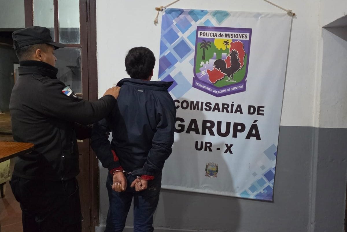 Golpeó a su hermana y terminó detenido