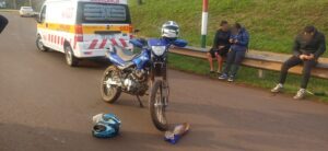 Motociclista-lesionado-choque-en-Garupa