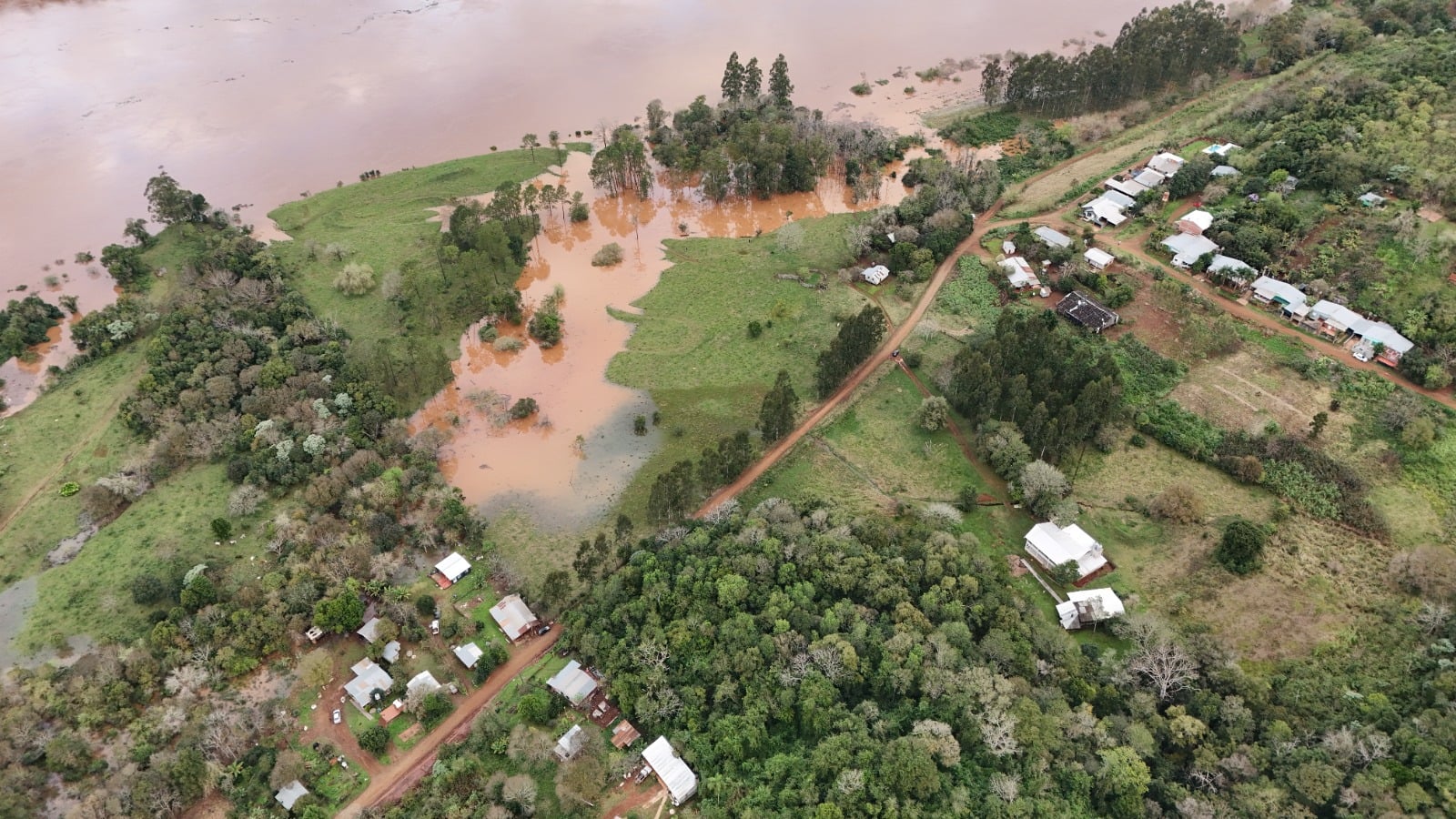 crecida del río Uruguay