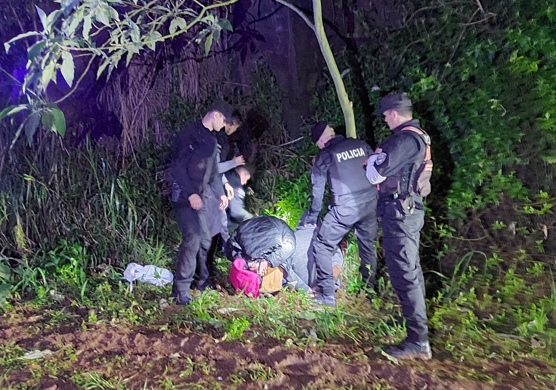 crimen de un hombre en El Soberbio