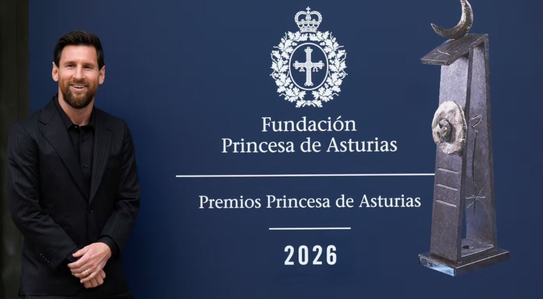 Messi valoró el Premio Princesa de Asturias